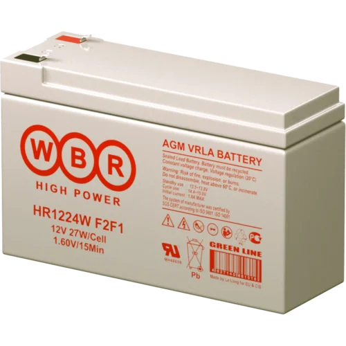 Батарея аккумуляторная WBR HR1224W F2F1 Батарея аккумуляторная WBR HR1224W F2F1
